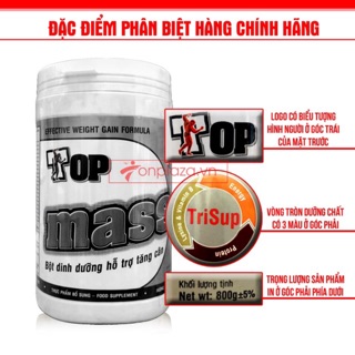 Sữa tăng cân Top Mas - 800gr