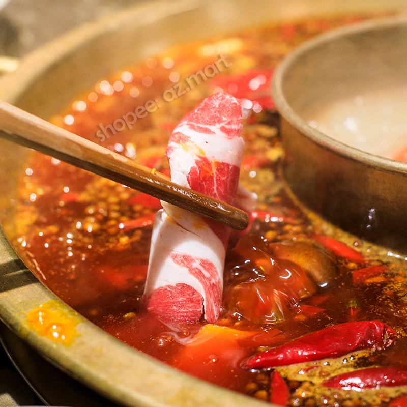 Ba Chỉ Bò Mỹ Cuộn Nhúng Lẩu Thả Lẩu