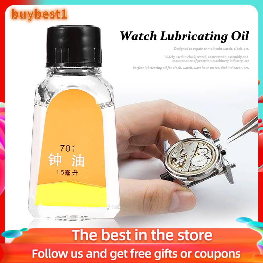 Dầu Bôi Trơn 15ml Cho Đồng Hồ Tiện Dụng