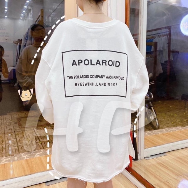 Áo nỉ xẻ APOLA tay bồng DVC776 | BigBuy360 - bigbuy360.vn