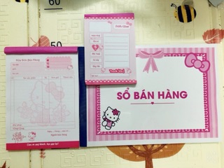 Combo sổ bán hàng-phiếu giao hàng-hoá đơn