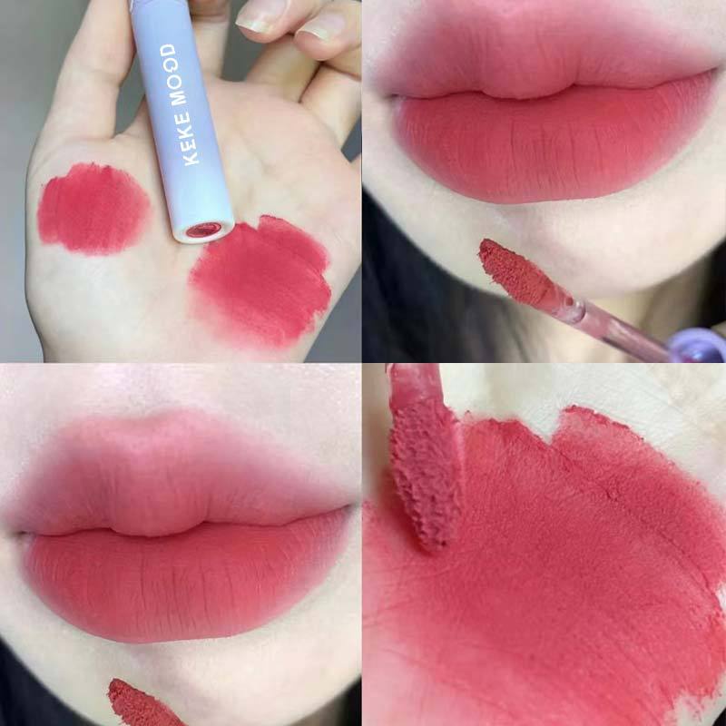 Son Môi KeKeMood Màu Tím Lâu Trôi Chống Thấm Nước