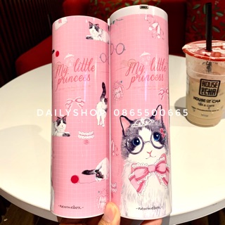 [Hàng Vừa Về] Hộp Bút Đa Năng Có Mật Khẩu In Hoạt Hình Mèo Hồng Đáng Yêu Dễ Thương