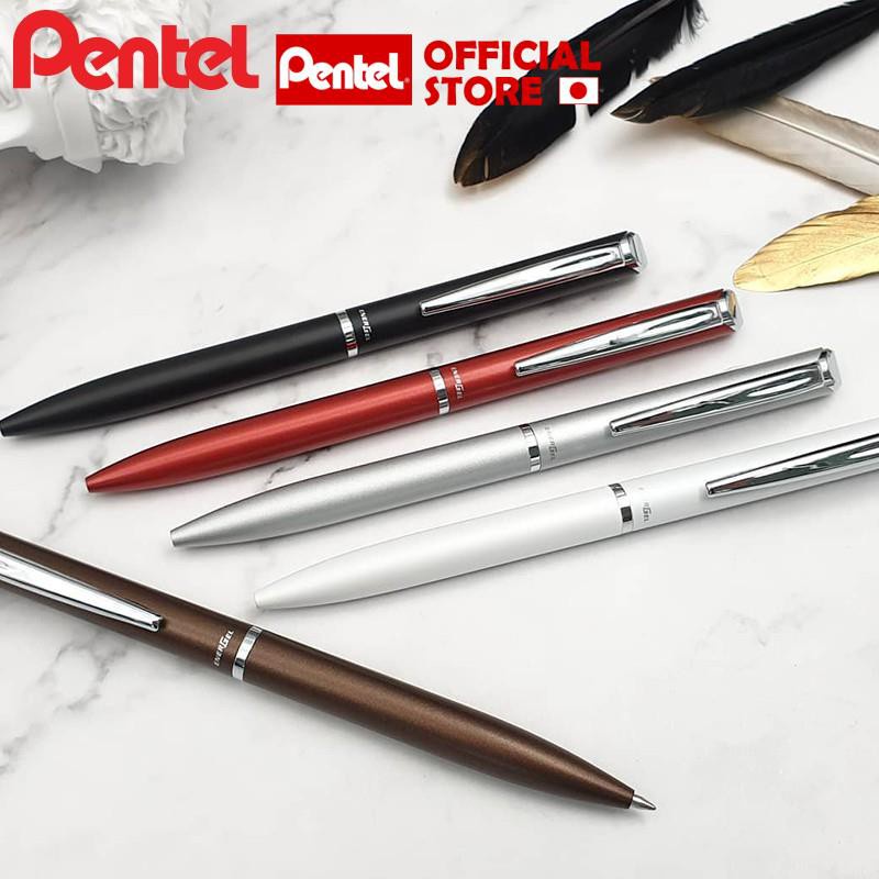 Bút Ký Cao Cấp Thân Kim Loại/ Bút Doanh Nhân Pentel BL2007 Có Hộp- Nét 0.7mm