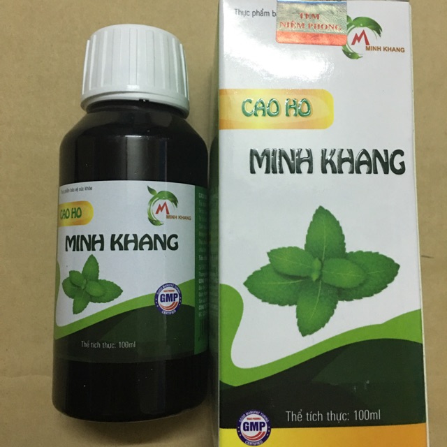 Caoho Minh Khang_Thảo dược hỗ trợ điều trị dứt điểm bệnh về đường hô hấp.