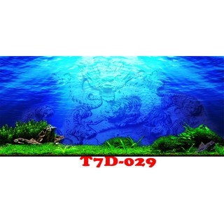 Tranh 3D bể cá mã T7D-029 kt (60,80,90,100,1m2,1m5,1m6)
