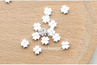 [S925] Charm bạc cỏ 4 lá may mắn - MH092 MOCHUONG JEWELRY
