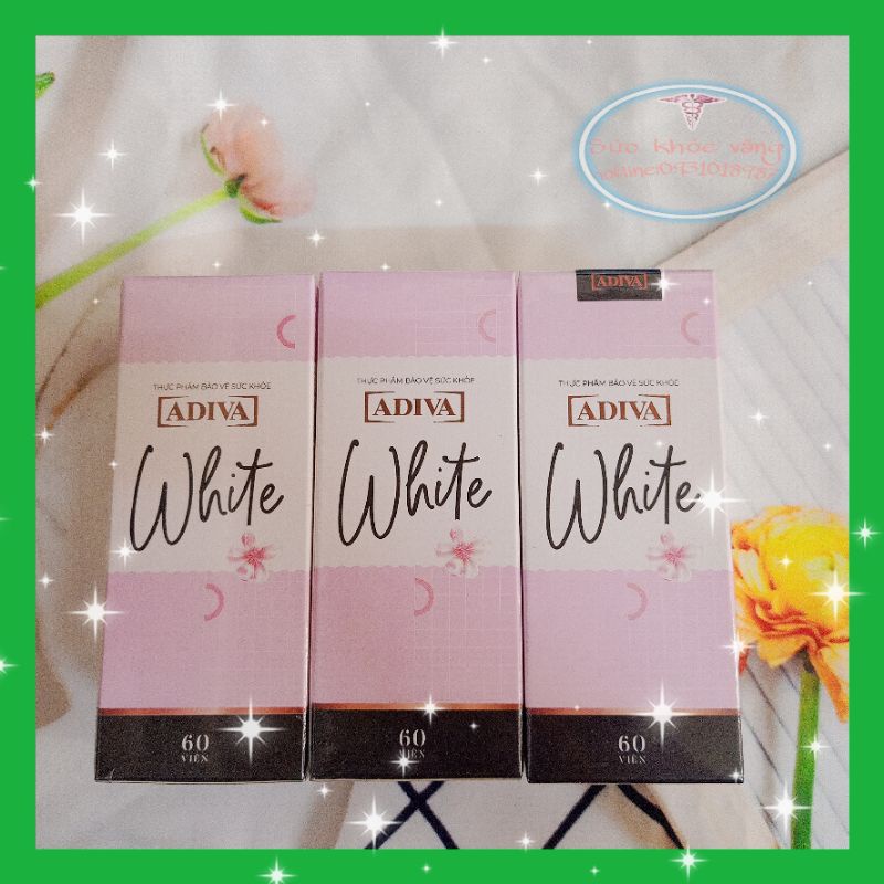 Mua 2 tặng 1 - Mua 2 hộp White ADIVA tặng 1 hộp cùng loại - Sáng da chống nắng toàn thân