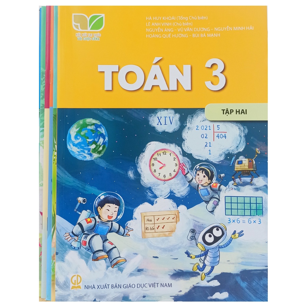Sách - Trọn bộ 12 cuốn sách giáo khoa lớp 3
