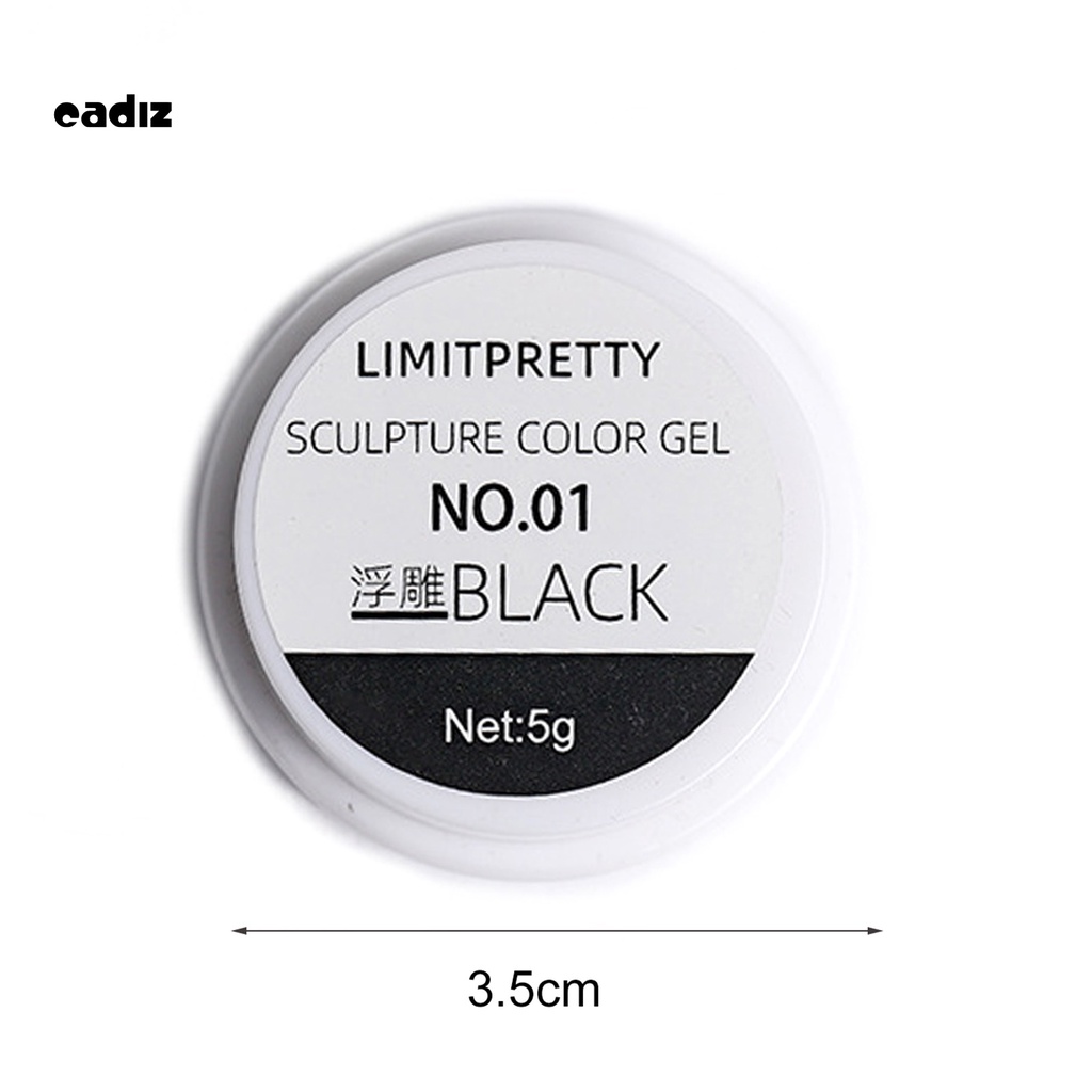 [Hàng mới về] Gel sơn móng tay tạo hiệu ứng dập nổi 3d dành cho nữ