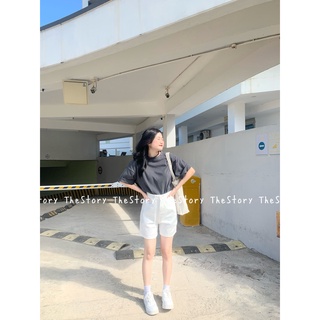 Áo thun nữ oversize trơn [STORY] A2388 (ảnh thật)
