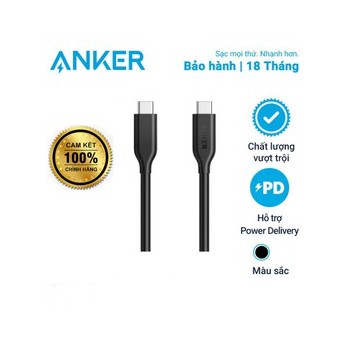 [Mã SKAMCLU9 giảm 10% đơn 100K] Bộ sạc cáp Anker PowerPort Speaed 1 USB-C, 30w - A2014 kèm cáp C to C