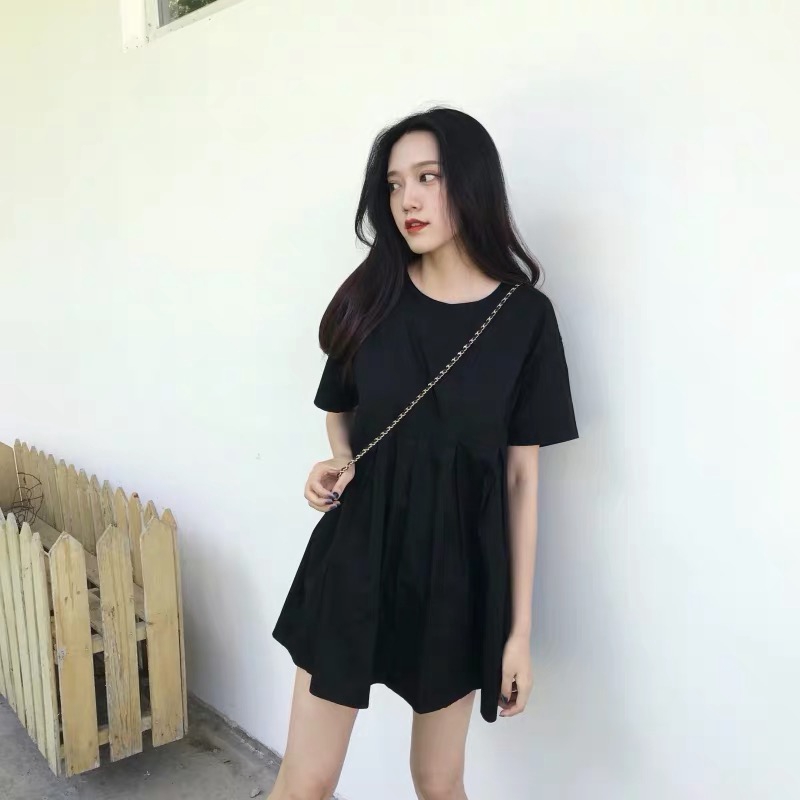 SUXI Đầm Dự Tiệc Tay Ngắn Thời Trang Sang Trọng Quý Phái