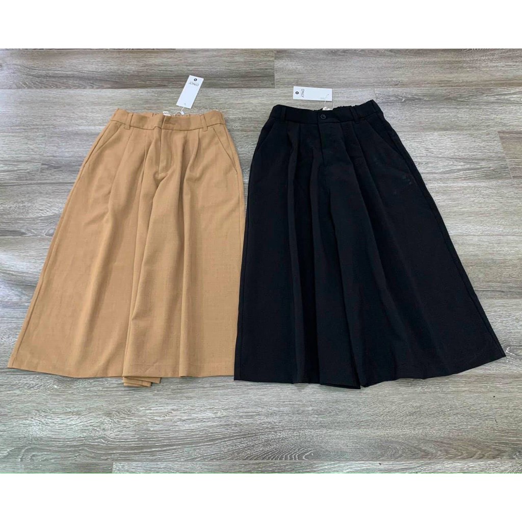 Quần culottes giả váy Only