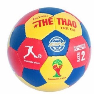 Bóng đá Trẻ em thể thao cao cấp số 2 tặng kim bơm túi lưới