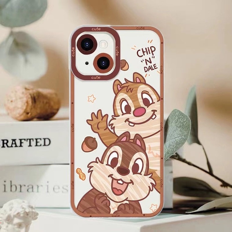 Ốp Điện Thoại Silicon Họa Tiết Hoạt Hình Chú Sóc Dễ Thương Chống Rơi Cho IPhone13 12 11 Pro MAX X XS MAX XR 6 7 8 Plus