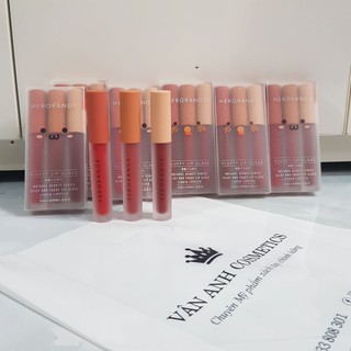 Set 3 Son Kem Velvet Herorange