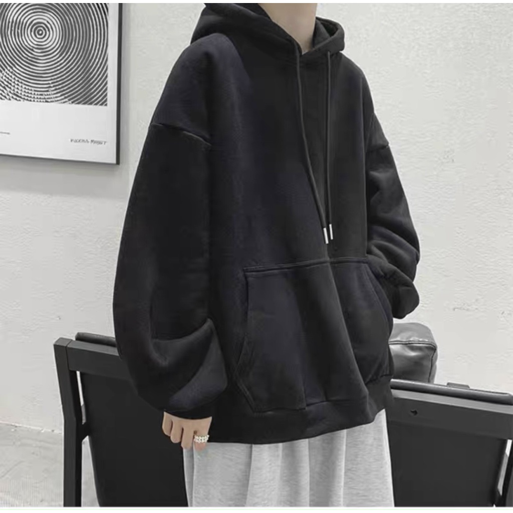 (HCM) ÁO NỈ HODDIES CỔ TRÙM SIÊU HOTTREND MÀU TRƠN DỄ PHỐI ĐỒ CHO CÁC BẠN TRẺ - THỜI TRANG GENZ KME FASHION