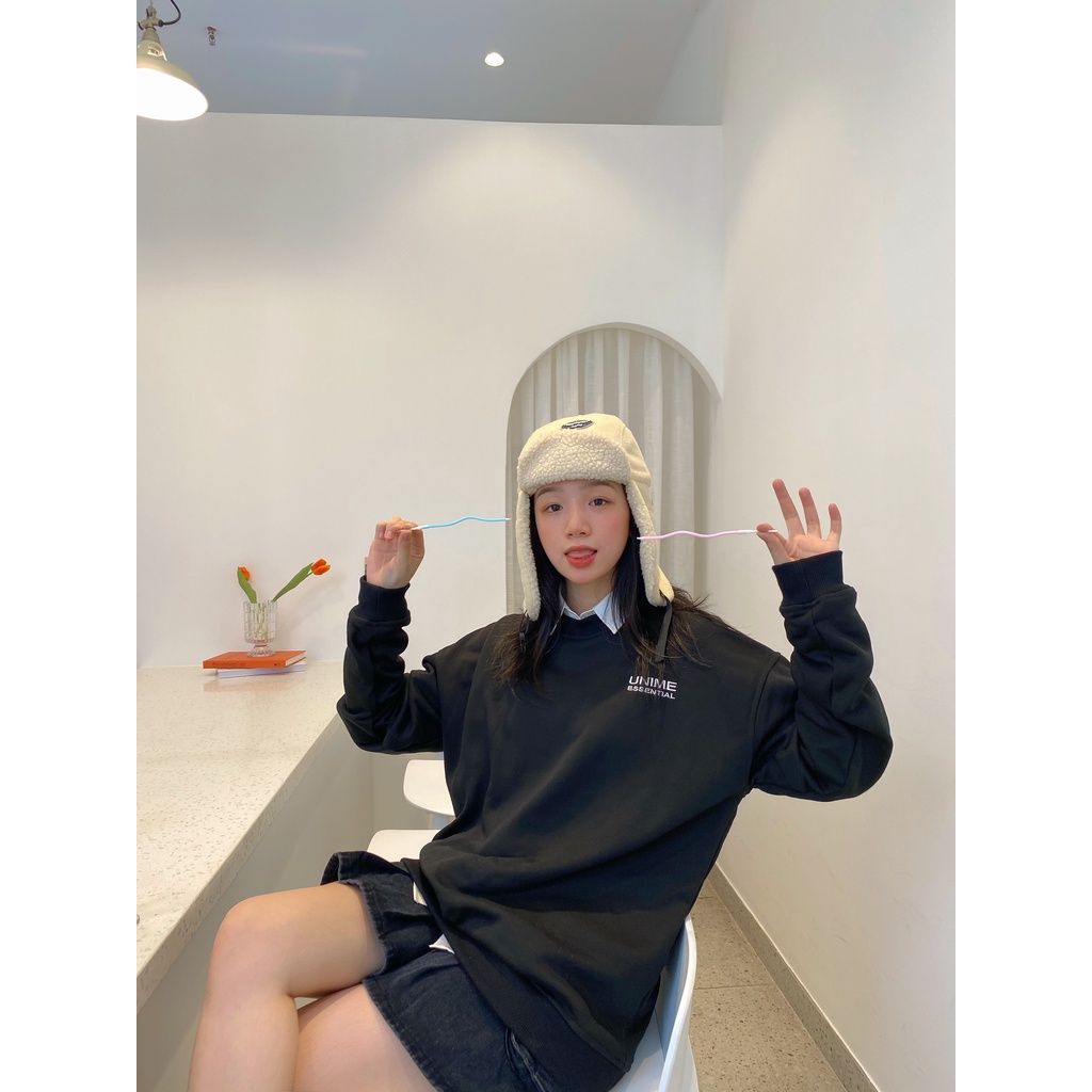 Áo Tay Dài Sweater Unisex My SunShine - Đen