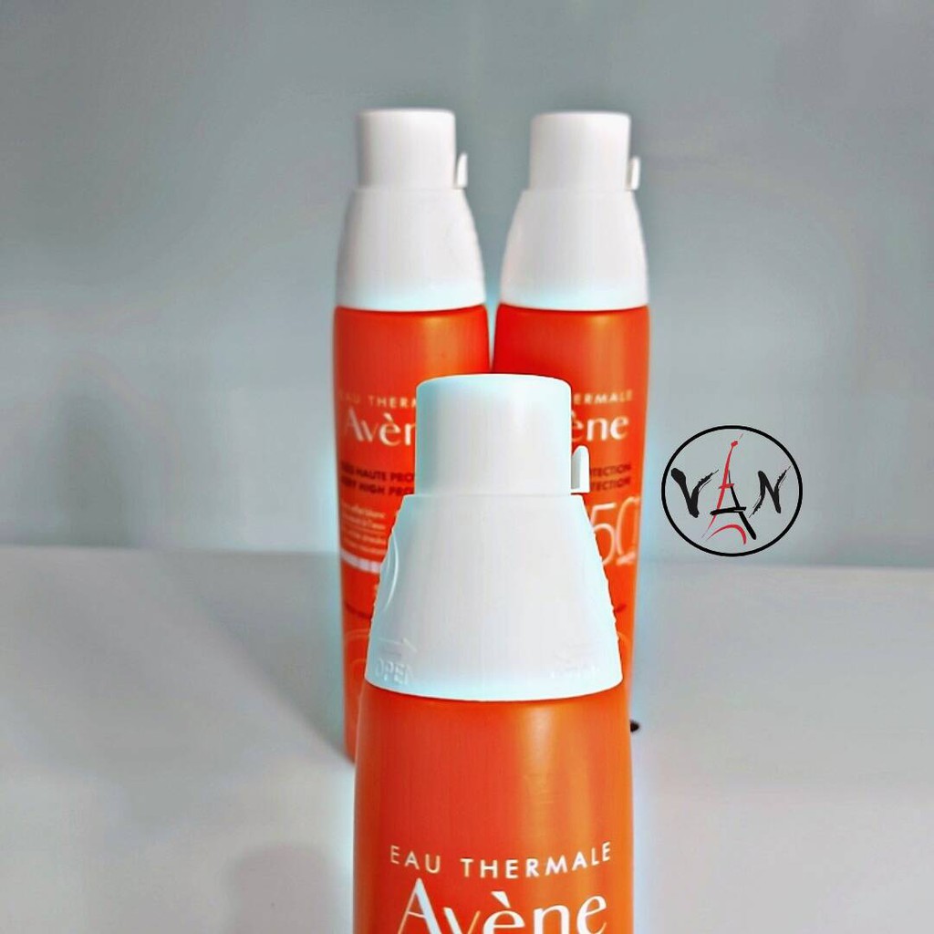 [ Avene ] Xịt chống nắng bảo vệ cho mặt và body avene very high protection spray spf50+ 200ml dành cho mọi loại da