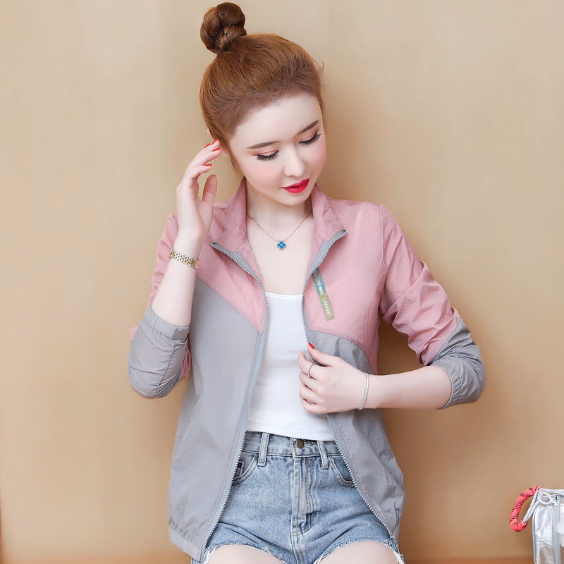 Summer short sunscreen clothing women's 2022 new summer dress ice silk breathable cardigan coat thin fashion sunscreen clothing