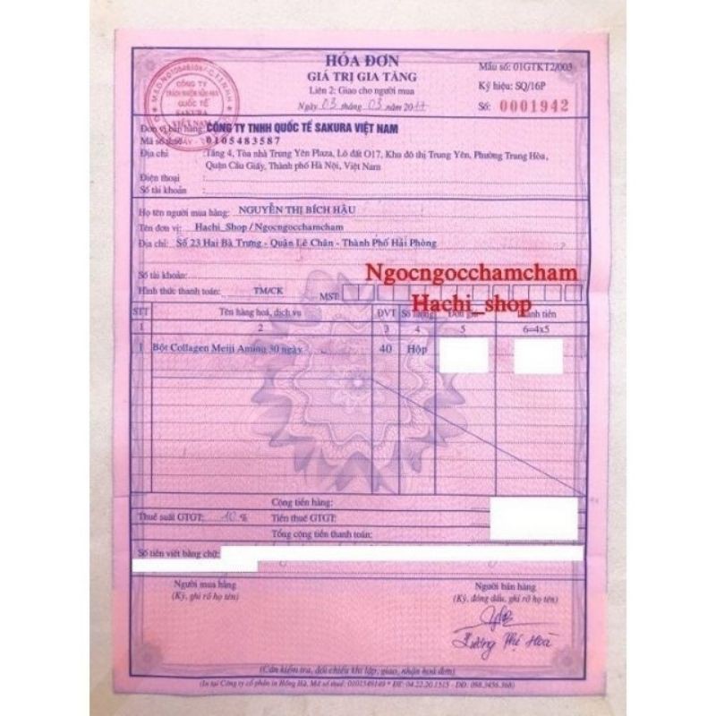 Bột amino collagen meiji vàng