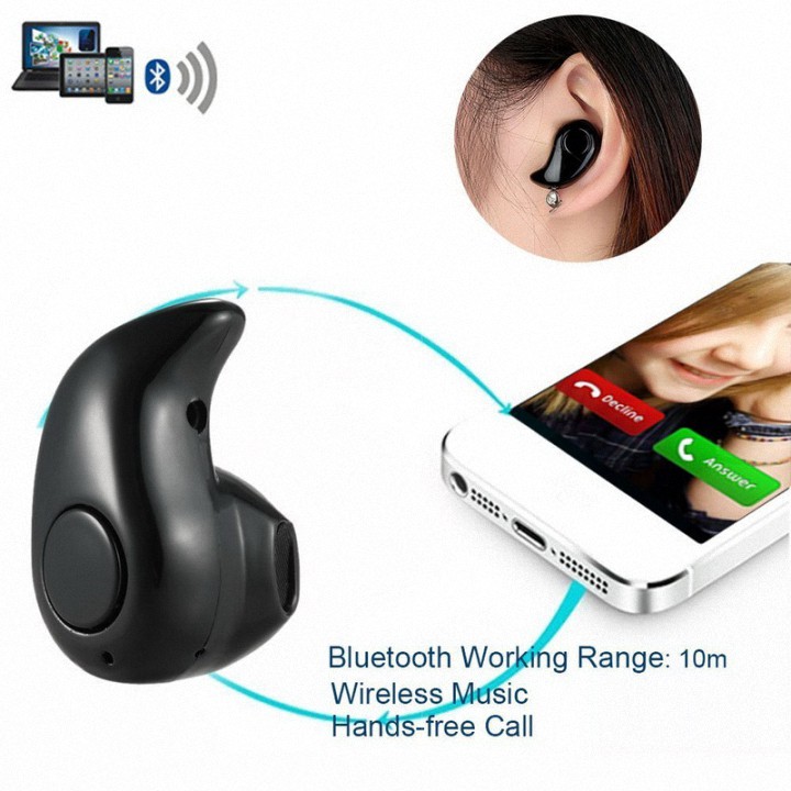 Tai Nghe Bluetooth Hạt Đậu Mini S530 Xinh