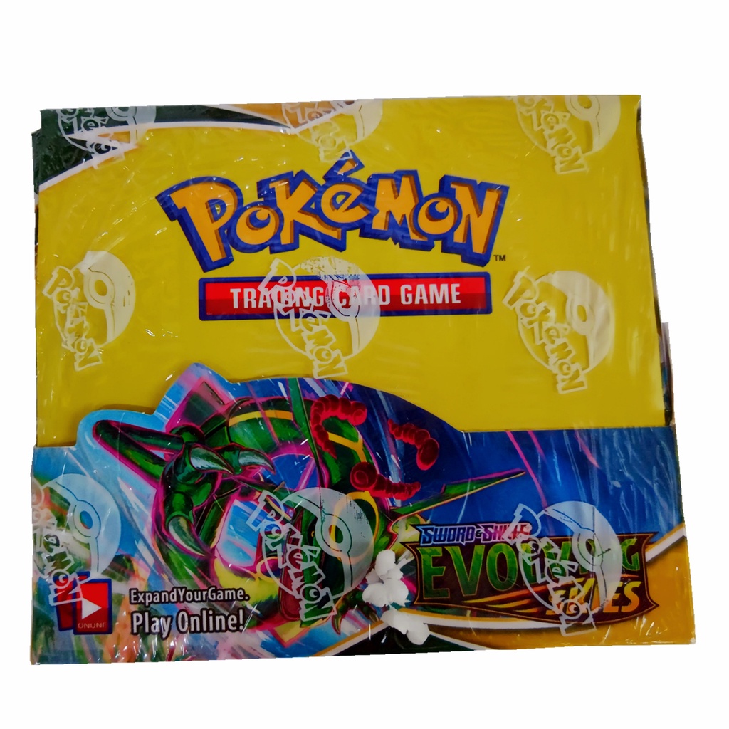 Bộ 36 Thẻ Bài POKEMON Xoay 360 Độ Phiên Bản Tiếng Anh