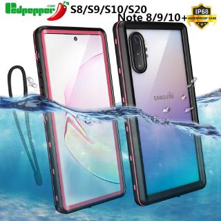 Ốp Điện Thoại Chống Thấm Nước Bảo Vệ Toàn Diện Cho Samsung s20 Plus Note 10 Plus Note 8 Note 9 S9 Plus S10 Plus S10