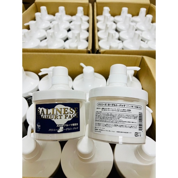 Ủ trắng body sữa chua Balinese Yoghurt Pack Fujicosmetic 500g