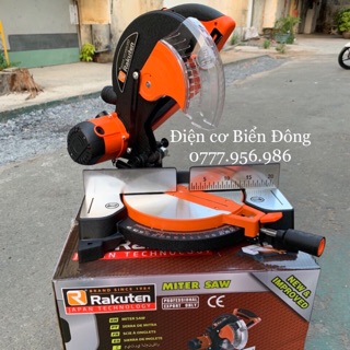 Máy cắt nhôm 🌳 freeship 🌳 máy cắt nhôm rakuten cắt xoay 45 độ đĩa cắt 255mm 1850w