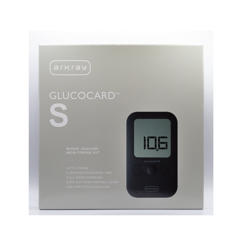 Máy Đo Đường Huyết Omron ARKRAY GLUCOCARD S chính hãng bảo hành 5 năm
