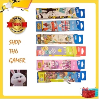 Hộp 12 cây bút chì 2B Deli hình siêu cute phô mai que