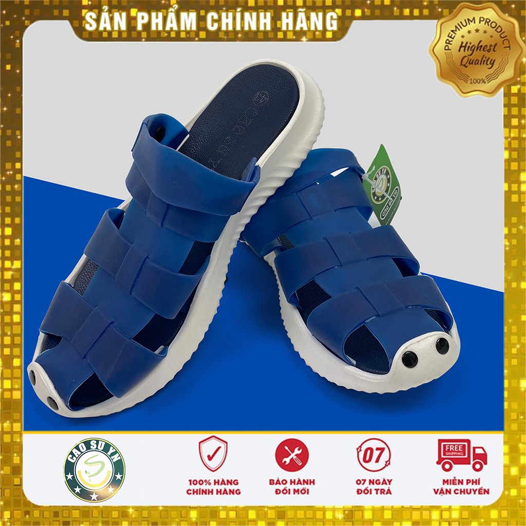 Dép quai hậu cao su non Nam [SIZE 40-45],Thời trang cao cấp, Êm Chống Nước Đế Cao Su Non Chống Trơn Trượt-Hot trend 2021