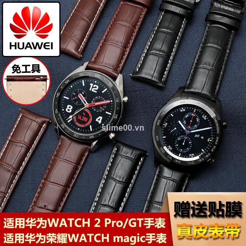 Dây đeo da thích hợp cho đồng hồ thông minh Huawei GT/2pro Gt2 22m