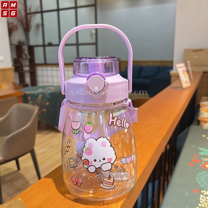 Miếng dán Sticker 3D cute siêu mini bằng nhựa dẻo đàn hồi