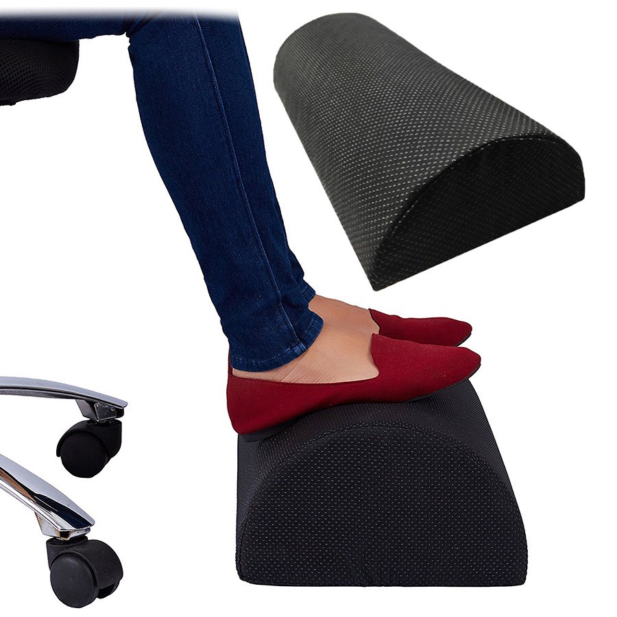 Gối kê chân G04 văn phòng cao su non Doron - Giảm tê chân, mỏi chân, chuột rút, căng cơ khi ngồi làm việc