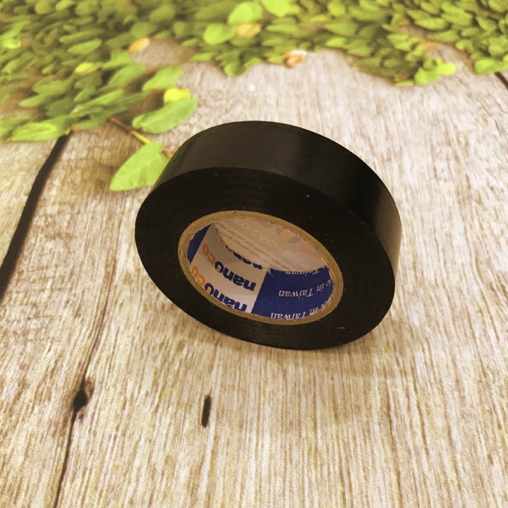 Băng keo/ băng dính cách điện Nanoco của Panasonic cuộn to đại, nhựa PVC siêu dính