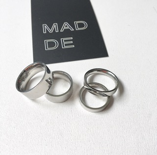Basic ring / inox 100% nhẫn trơn RBASICD / RBASICM