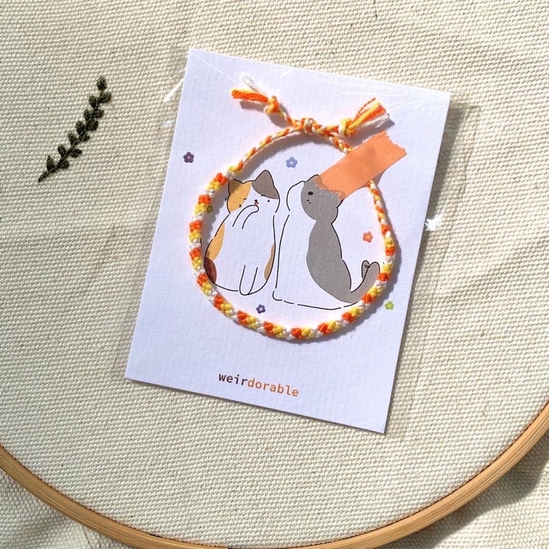 Vòng chỉ mảnh handmade