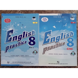 Sách - Combo English Practice 8 (Book 1 + Book 2)
