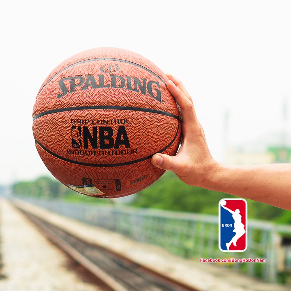 Banh Bóng Rổ Da Cao Cấp - Bản thiết kế cho NBA - Size 7 - Tặng kèm Bơm, Balo rút, Kim bơm, Túi lưới