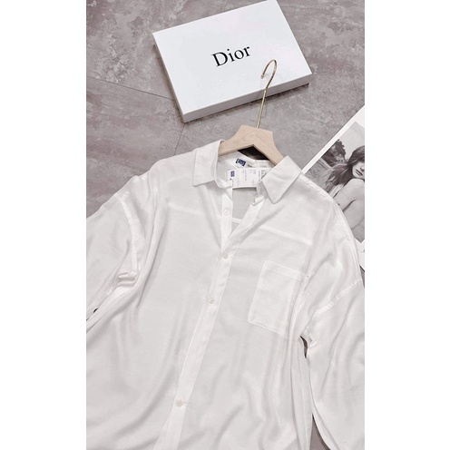 Áo sơ mi nữ form rộng tay phồng kiểu dáng công sở đi làm hay đi chơi đều đẹp Hottgirl Secret ASM0001 | BigBuy360 - bigbuy360.vn