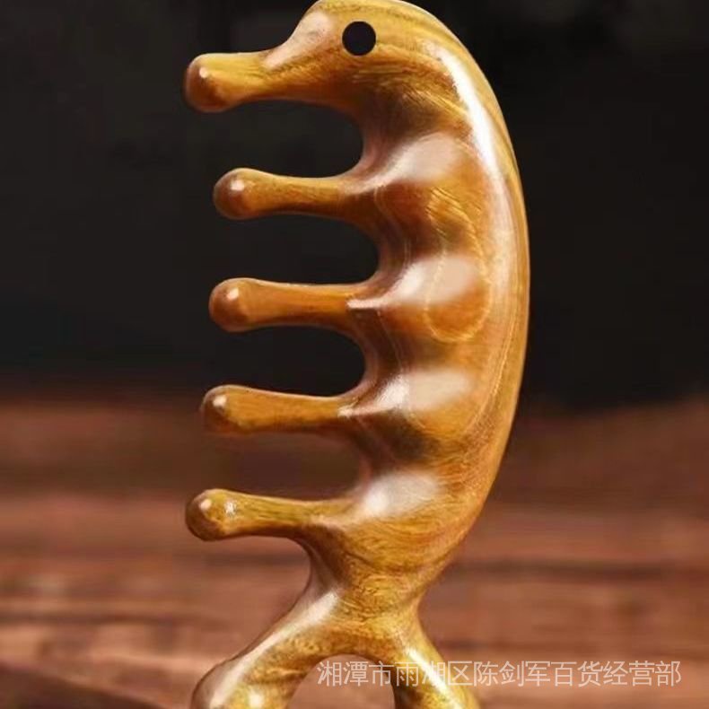 Lược Gỗ Mát Xa 24 Giờ Chống Tĩnh Điện Tiện Dụng