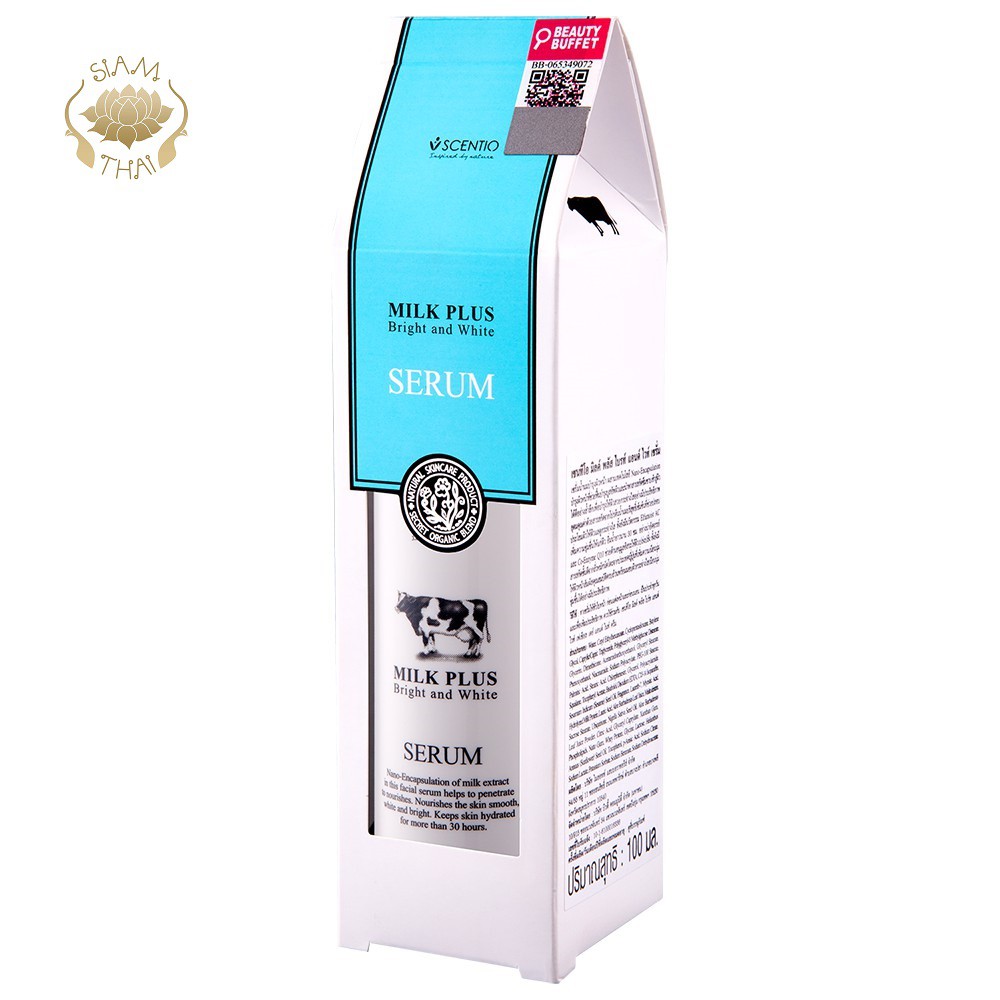 Serum Sữa Dưỡng Trắng Sáng Scentio Plus Bright &amp; White 100ML