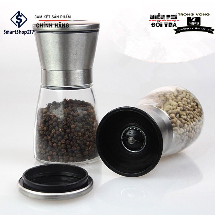 Lọ Xay Tiêu Cầm Tay INOX 304 Cao Cấp | BigBuy360 - bigbuy360.vn