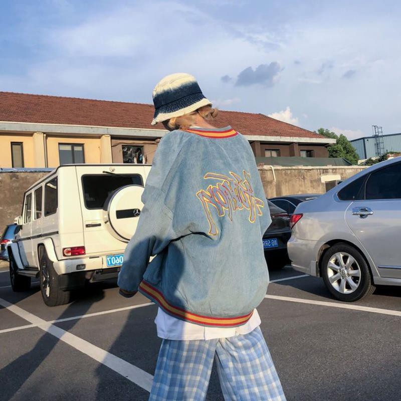 Áo Khoác Bóng Chày Form Rộng Thời Trang Hong Kong 2021 Cho Nữ | BigBuy360 - bigbuy360.vn