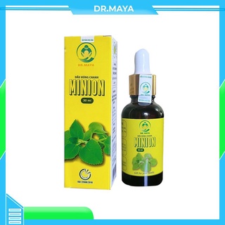 (CHÍNH HÃNG) Dầu húng chanh Minion 30ml hỗ trợ ho, đờm, cảm cúm