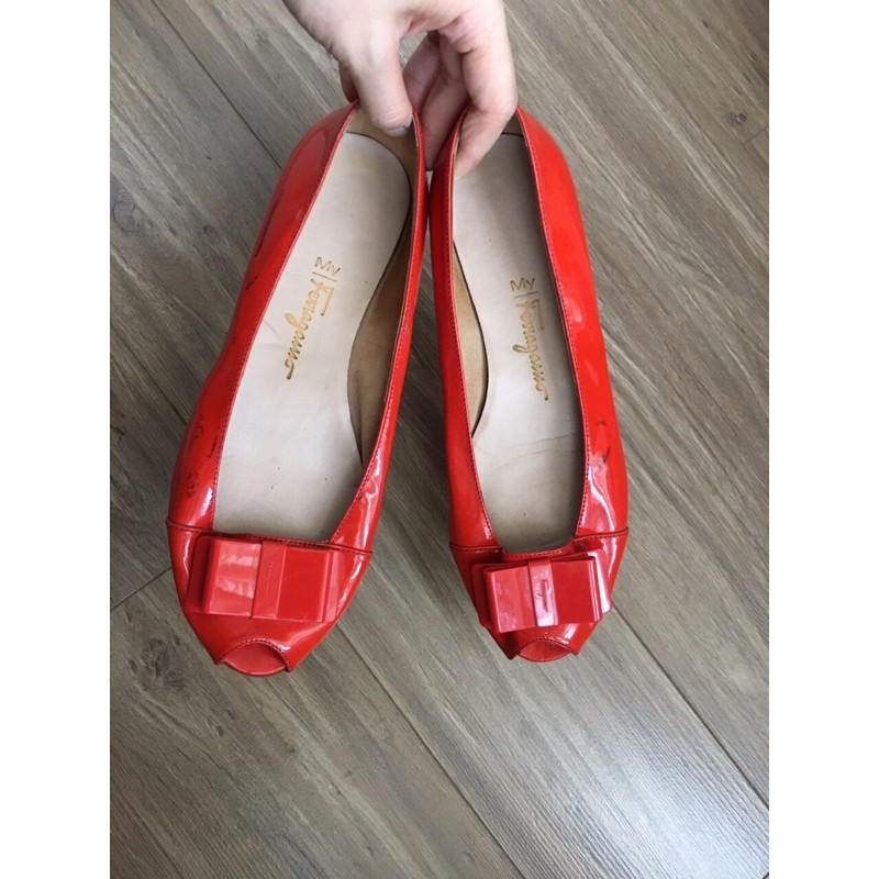 Thanh lý giầy của ý hiệu salvatore ferragamo size 6m