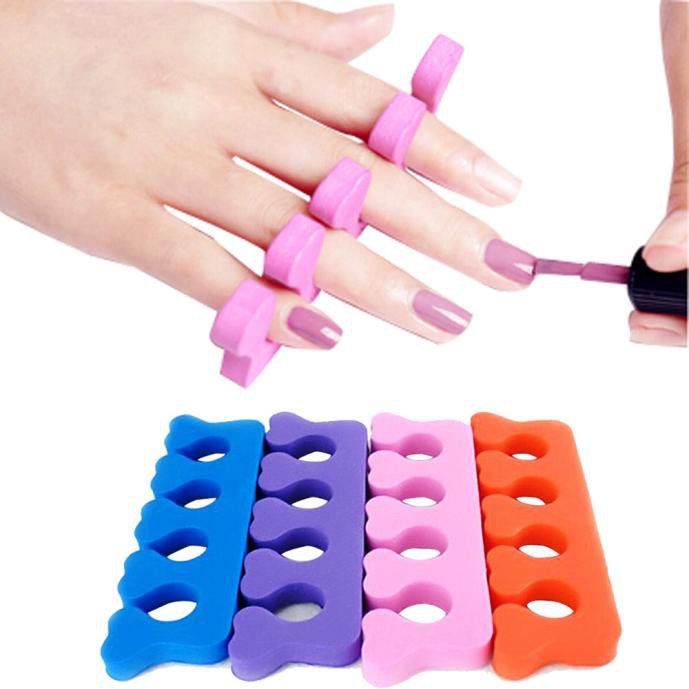 Xốp tách ngón chân nail phụ kiện tách ngón nail THẾ GIỚI NAIL XINH